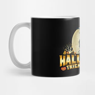 Halloween Trick or Treat Scary Spooky Costume Mug